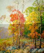 Maurice Braun Autumn in New England Spain oil painting artist